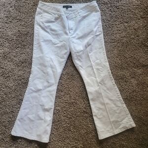 Lafayette 148 New York White Denim Pants